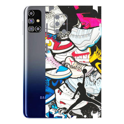 Samsung M/F/Note/Flip and C Phone Skins (All Models) - Jordan Sneakers Fan - Matte Finish (M-80) Samsung Galaxy M31s