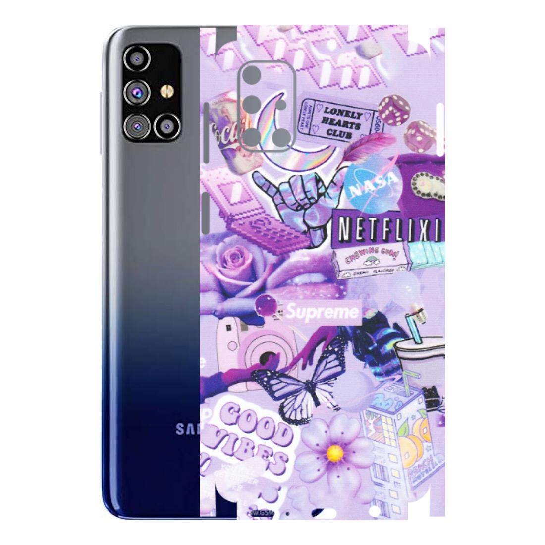 Samsung M/F/Note/Flip and C Phone Skins (All Models) - Supreme Purple Magic - Matte Finish (M-88) Samsung Galaxy M31s