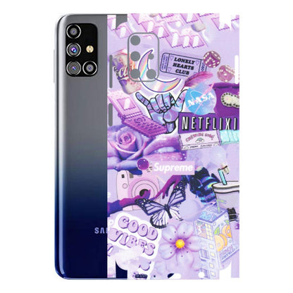 Samsung M/F/Note/Flip and C Phone Skins (All Models) - Supreme Purple Magic - Matte Finish (M-88) Samsung Galaxy M31s