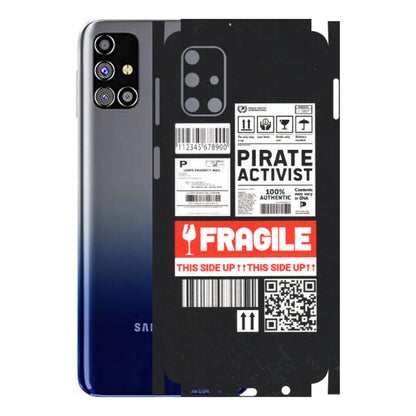 Samsung M/F/Note/Flip and C Phone Skins (All Models) - Handle With Care - Matte Finish (M-99) Samsung Galaxy M31s