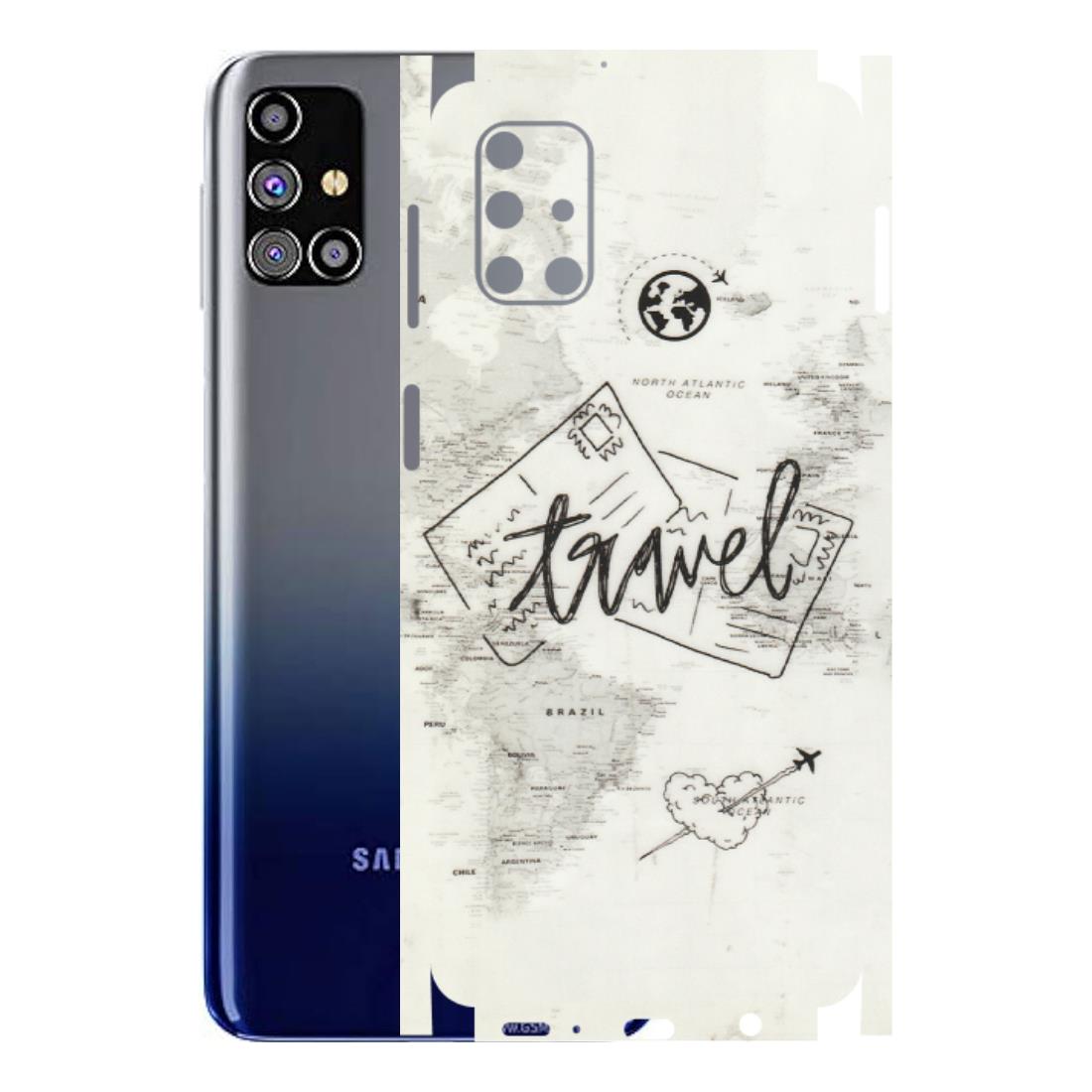 Samsung M/F/Note/Flip and C Phone Skins (All Models) - Travel Ticket - Transparent Finish (T-06) Samsung Galaxy M31s