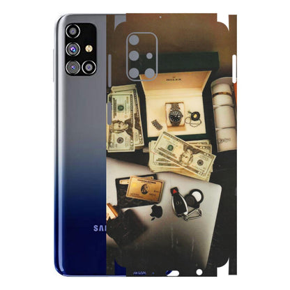 Samsung M/F/Note/Flip and C Phone Skins (All Models) - Luxury Lifestyle - Transparent Finish (T-11) Samsung Galaxy M31s