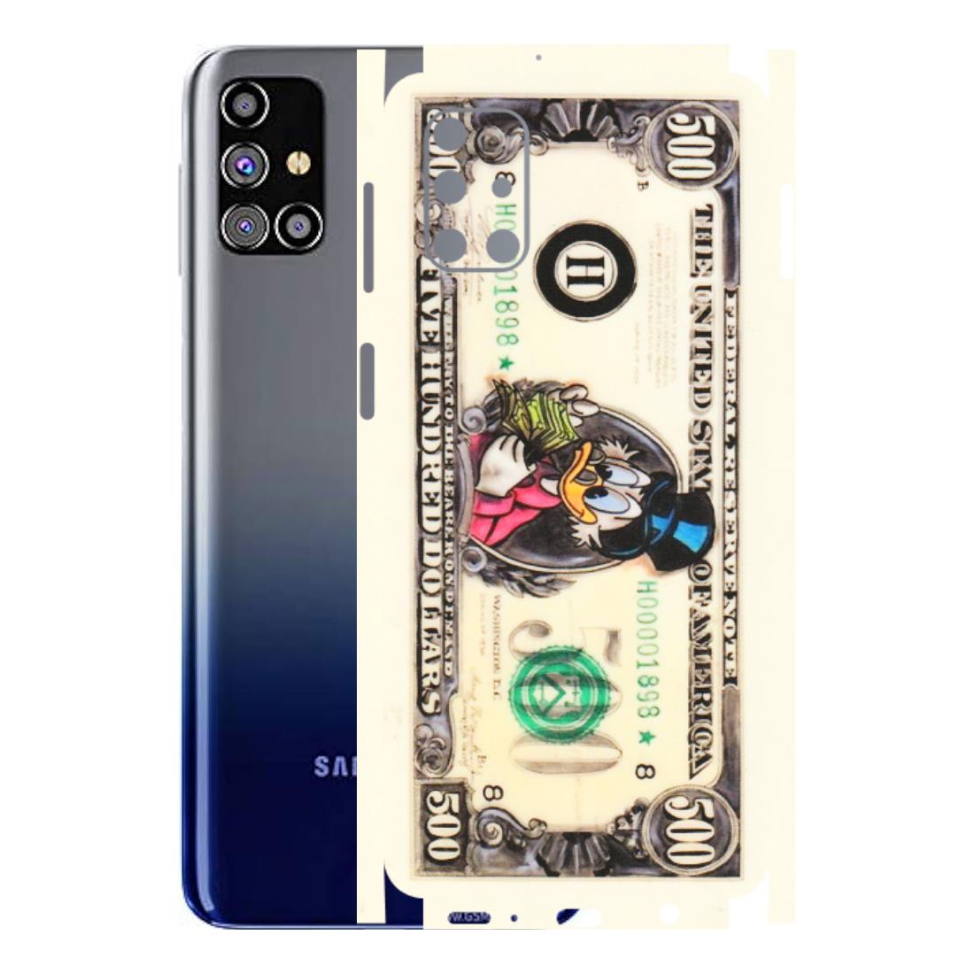 Samsung M/F/Note/Flip and C Phone Skins (All Models) - Five Hundred Dollar Duck - Transparent Finish (T-15) Samsung Galaxy M31s