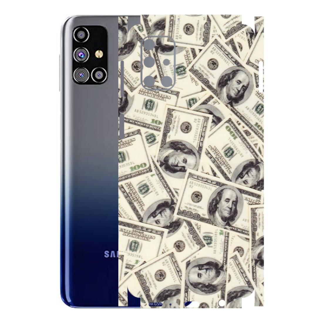 Samsung M/F/Note/Flip and C Phone Skins (All Models) - Dollar Lover - Transparent Finish (T-17) Samsung Galaxy M31s