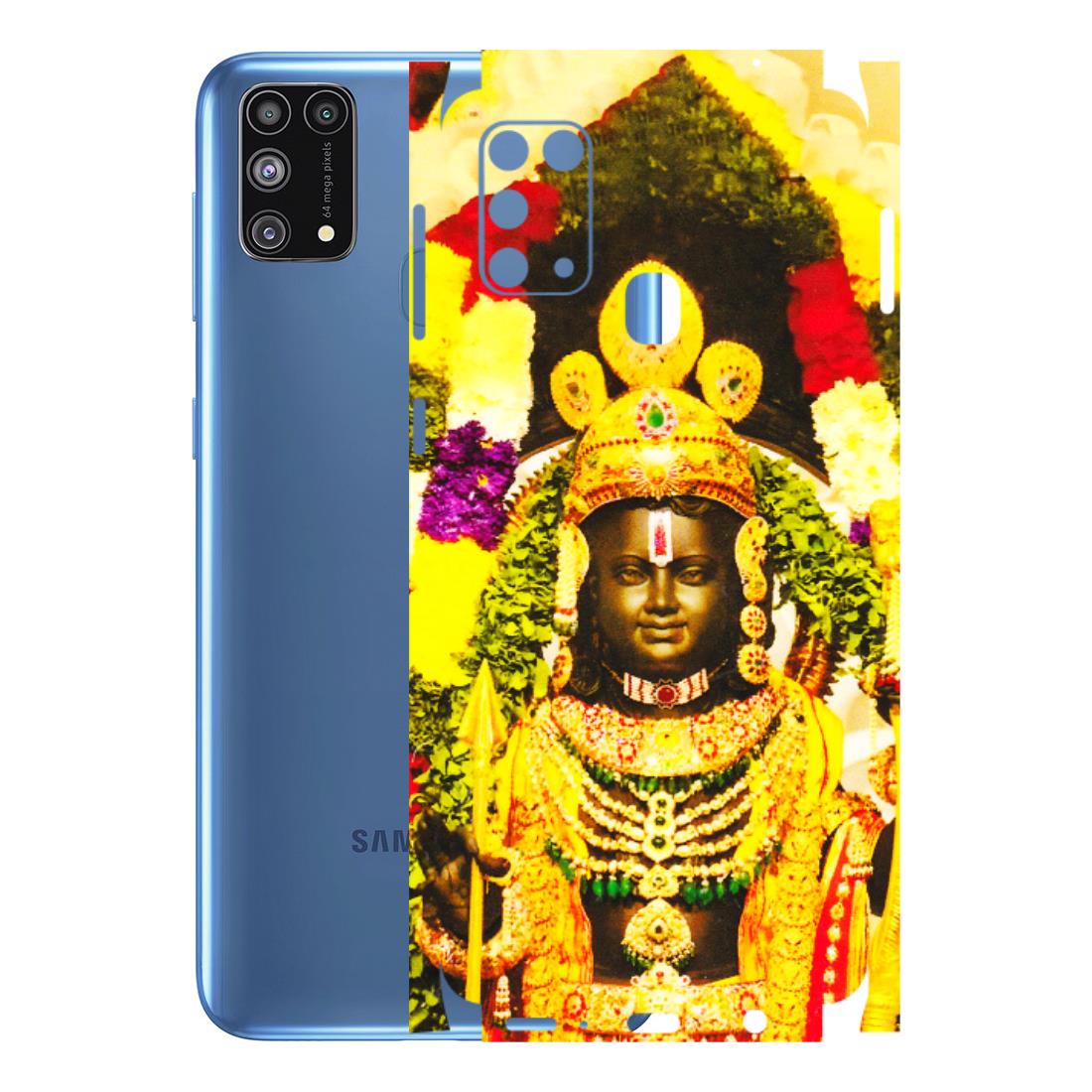 Samsung M/F/Note/Flip and C Phone Skins (All Models) - Ram Lalla Ayodhya - 3D Embossed Finish (L-103) Samsung Galaxy M31