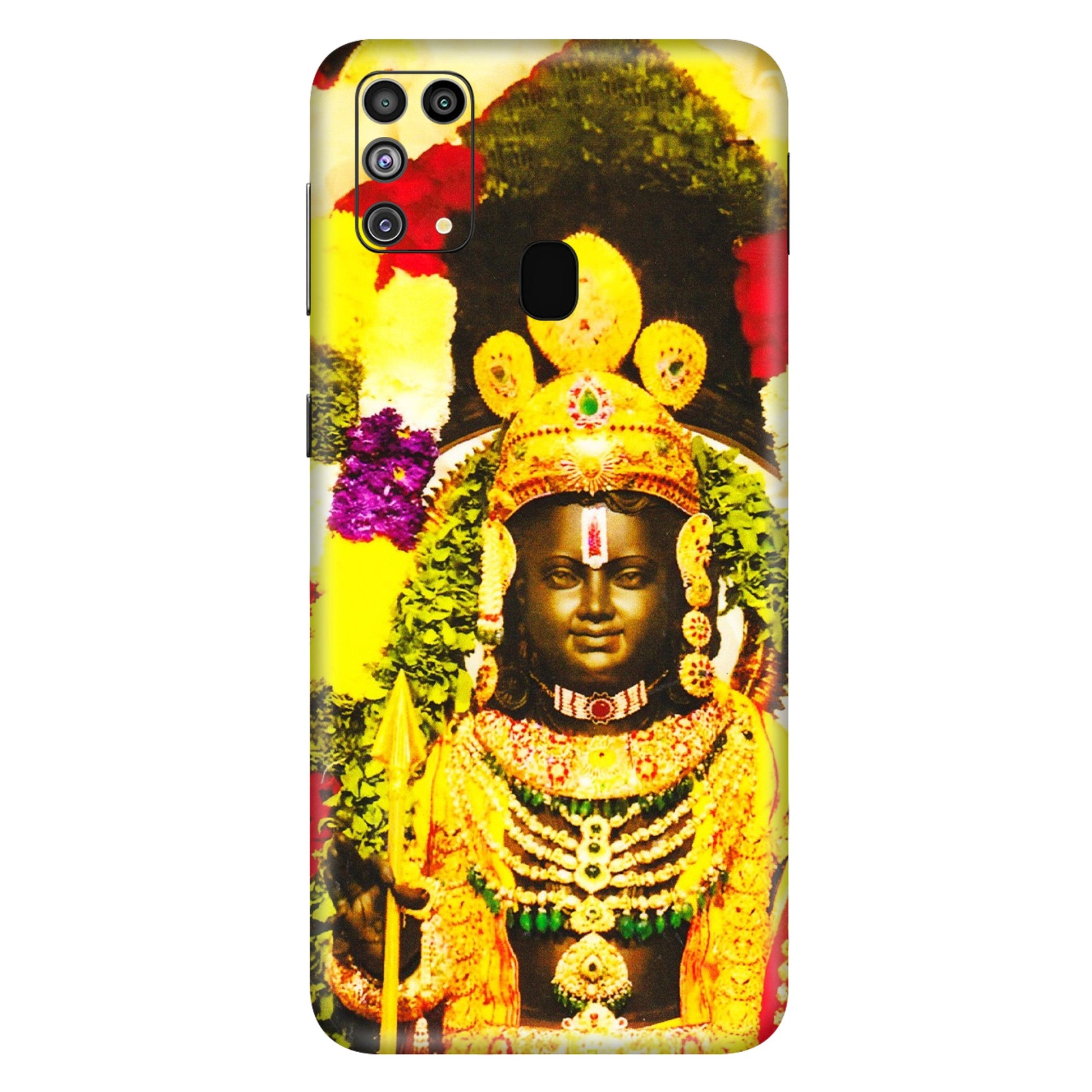 Samsung M/F/Note/Flip and C Phone Skins (All Models) - Ram Lalla Ayodhya - 3D Embossed Finish (L-103) Samsung Galaxy M31