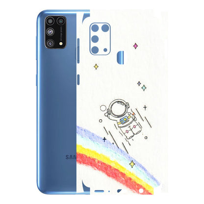 Samsung M/F/Note/Flip and C Phone Skins (All Models) - Milkyway Astronaut - 3D Embossed Finish (L-110) Samsung Galaxy M31