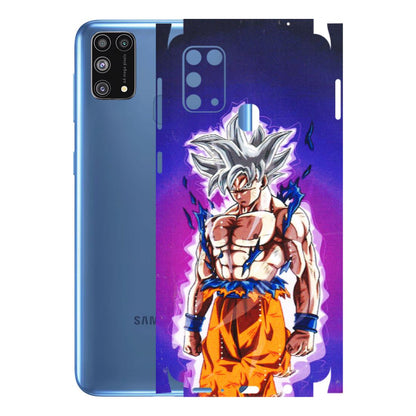 Samsung M/F/Note/Flip and C Phone Skins (All Models) - Goku Purple Anime - 3D Embossed Finish (L-147) Samsung Galaxy M31