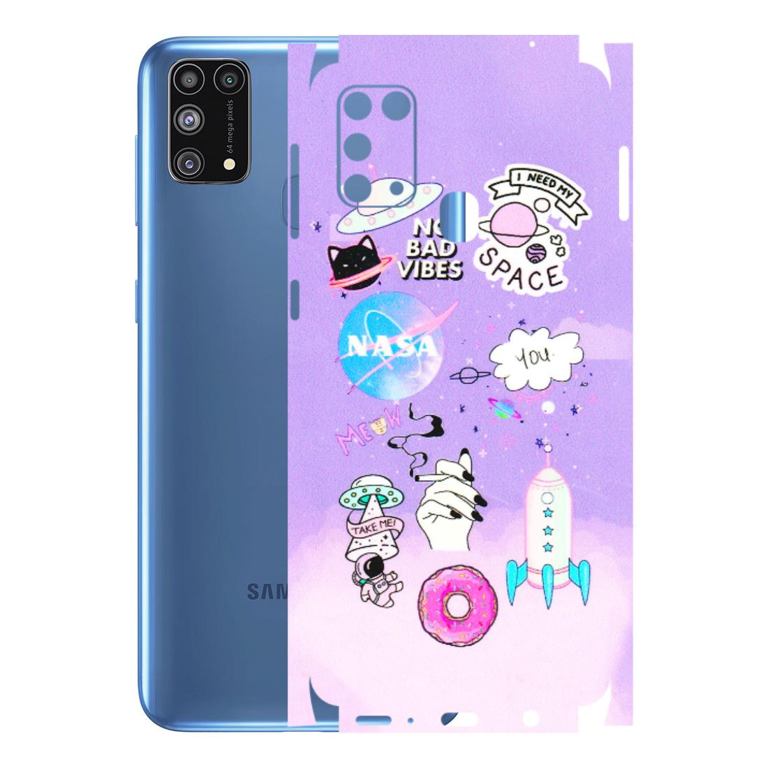 Samsung M/F/Note/Flip and C Phone Skins (All Models) - I Need My Nasa Skin - 3D Embossed Finish (L-149) Samsung Galaxy M31