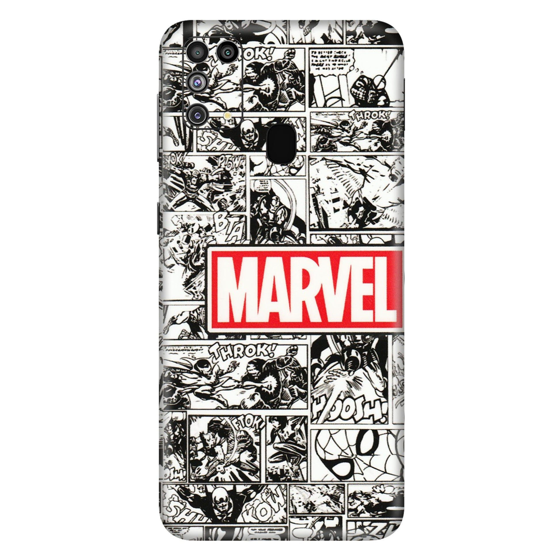 Samsung M/F/Note/Flip and C Phone Skins (All Models) - Marvel Comic - 3D Embossed Finish (L-171) Samsung Galaxy M31