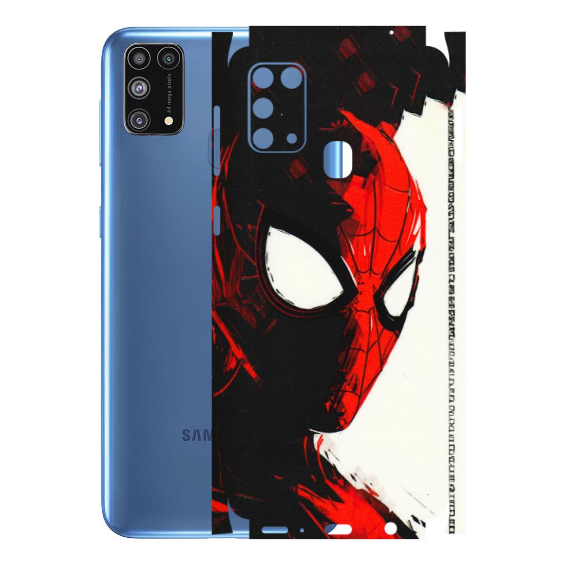 Samsung M/F/Note/Flip and C Phone Skins (All Models) - Spiderman Killer Face - 3D Embossed Finish (L-17) Samsung Galaxy M31
