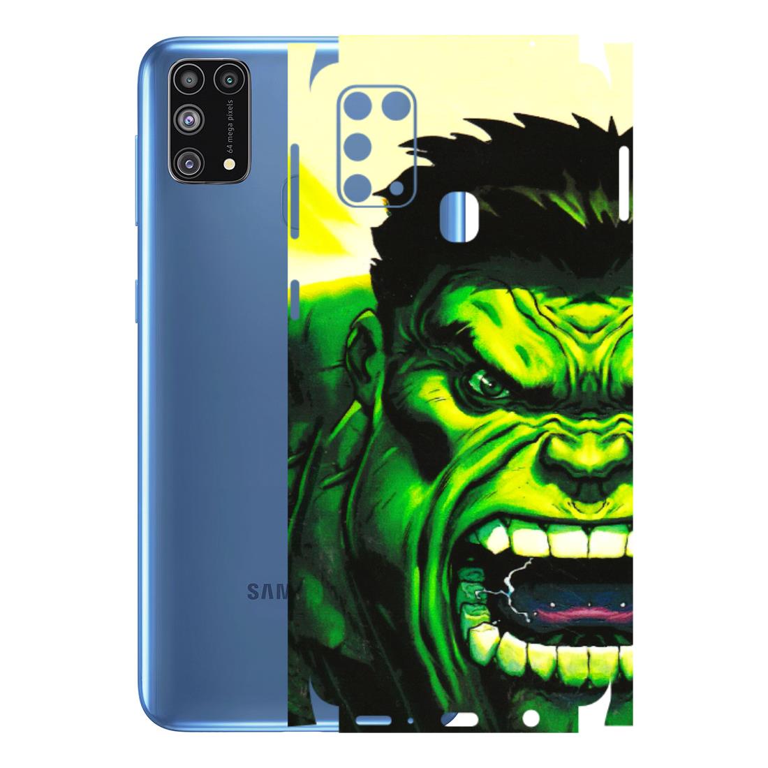 Samsung M/F/Note/Flip and C Phone Skins (All Models) - Hulk - 3D Embossed Finish (L-180) Samsung Galaxy M31