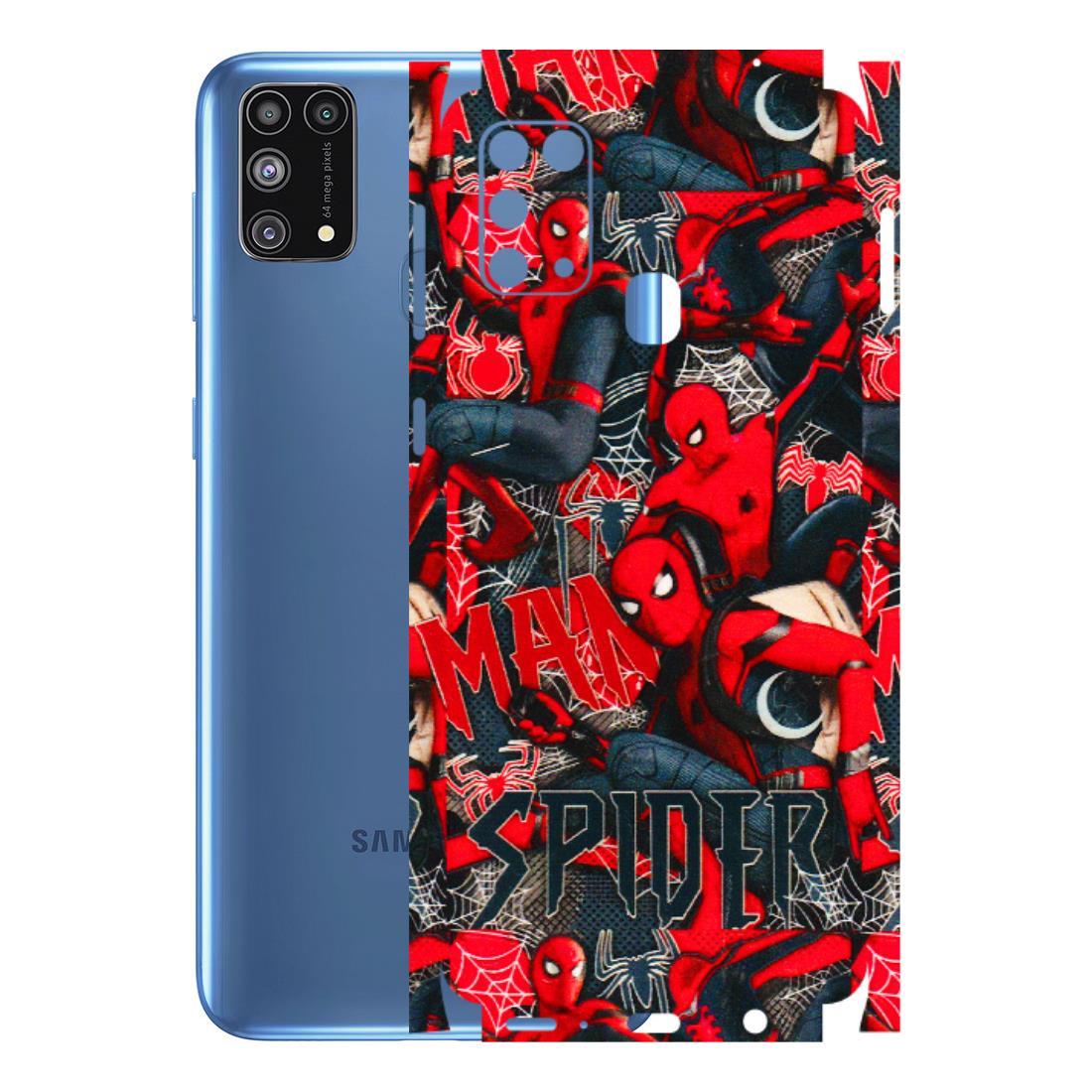 Samsung M/F/Note/Flip and C Phone Skins (All Models) - SpiderMan Cool - 3D Embossed Finish (L-188) Samsung Galaxy M31