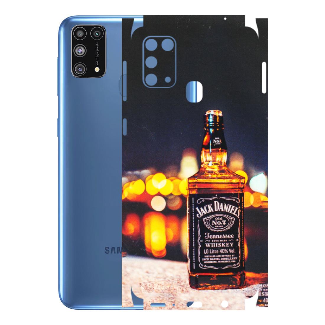 Samsung M/F/Note/Flip and C Phone Skins (All Models) - JD Whiskey Bottle - 3D Embossed Finish (L-20) Samsung Galaxy M31