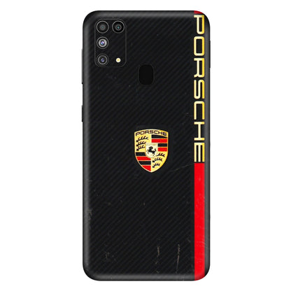 Samsung M/F/Note/Flip and C Phone Skins (All Models) - Premium Porsche - 3D Embossed Finish (L-225) Samsung Galaxy M31