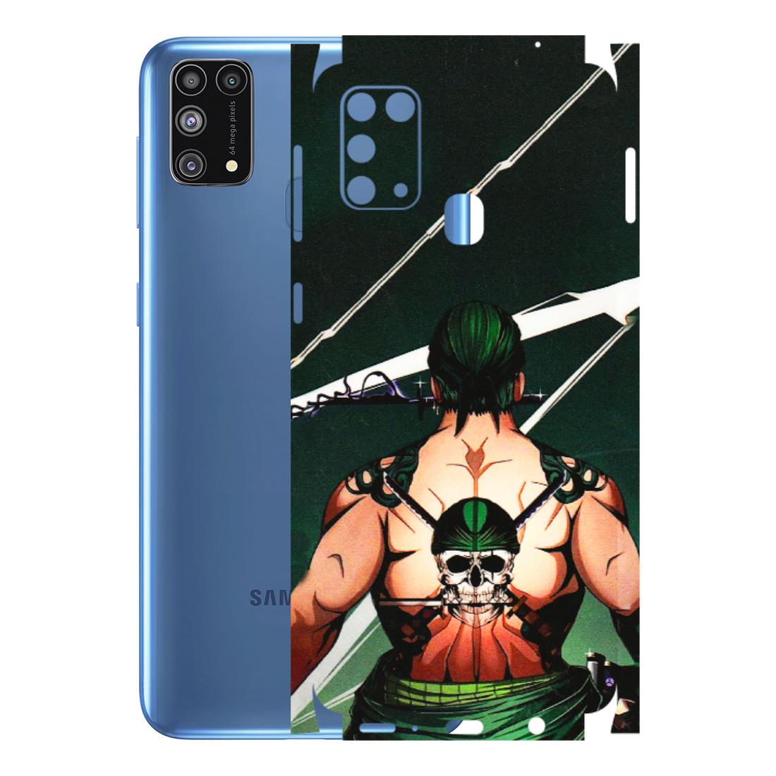 Samsung M/F/Note/Flip and C Phone Skins (All Models) - Zoro Anime - 3D Embossed Finish (L-23) Samsung Galaxy M31
