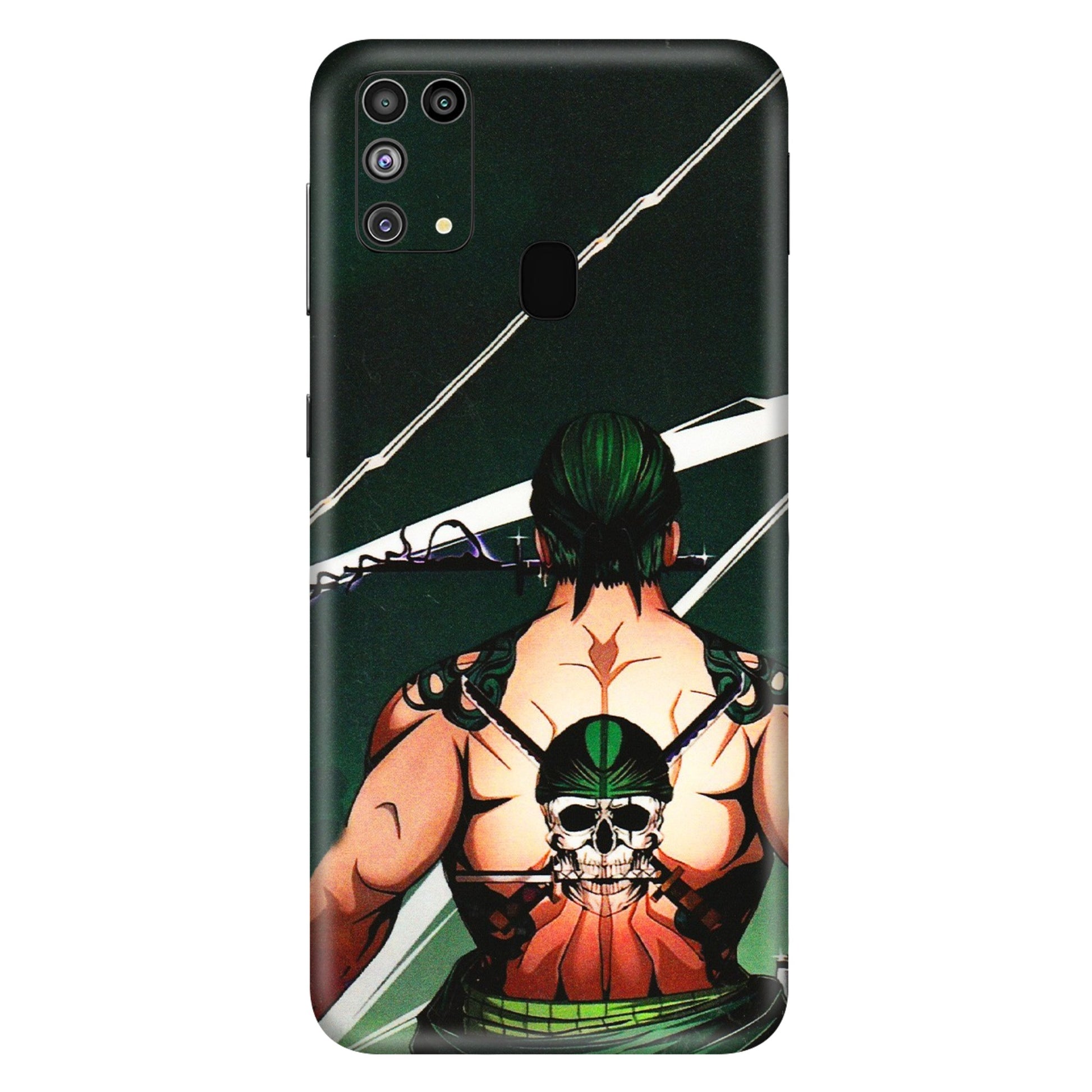 Samsung M/F/Note/Flip and C Phone Skins (All Models) - Zoro Anime - 3D Embossed Finish (L-23) Samsung Galaxy M31