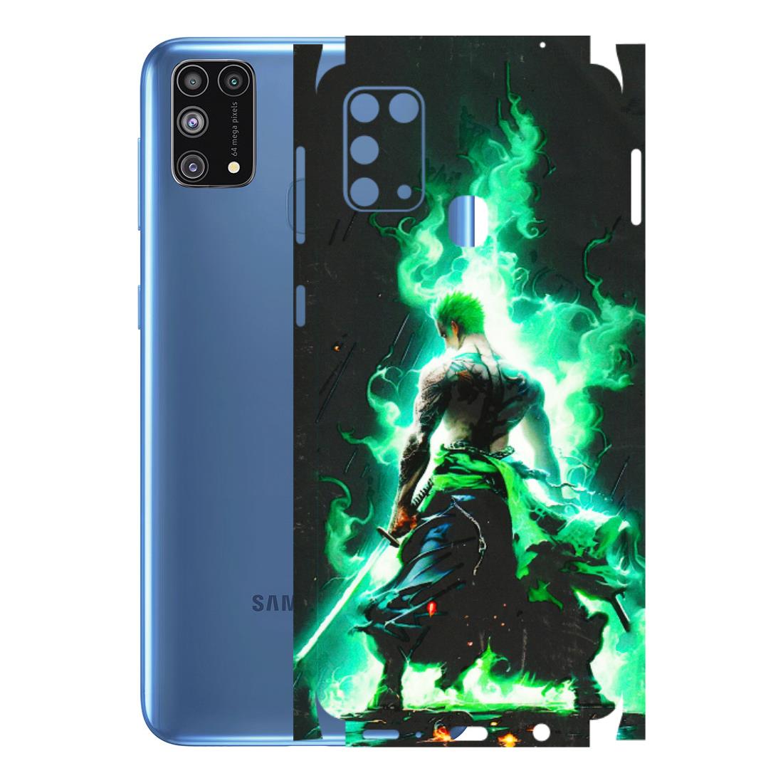 Samsung M/F/Note/Flip and C Phone Skins (All Models) - Zoro Sword - 3D Embossed Finish (L-241) Samsung Galaxy M31