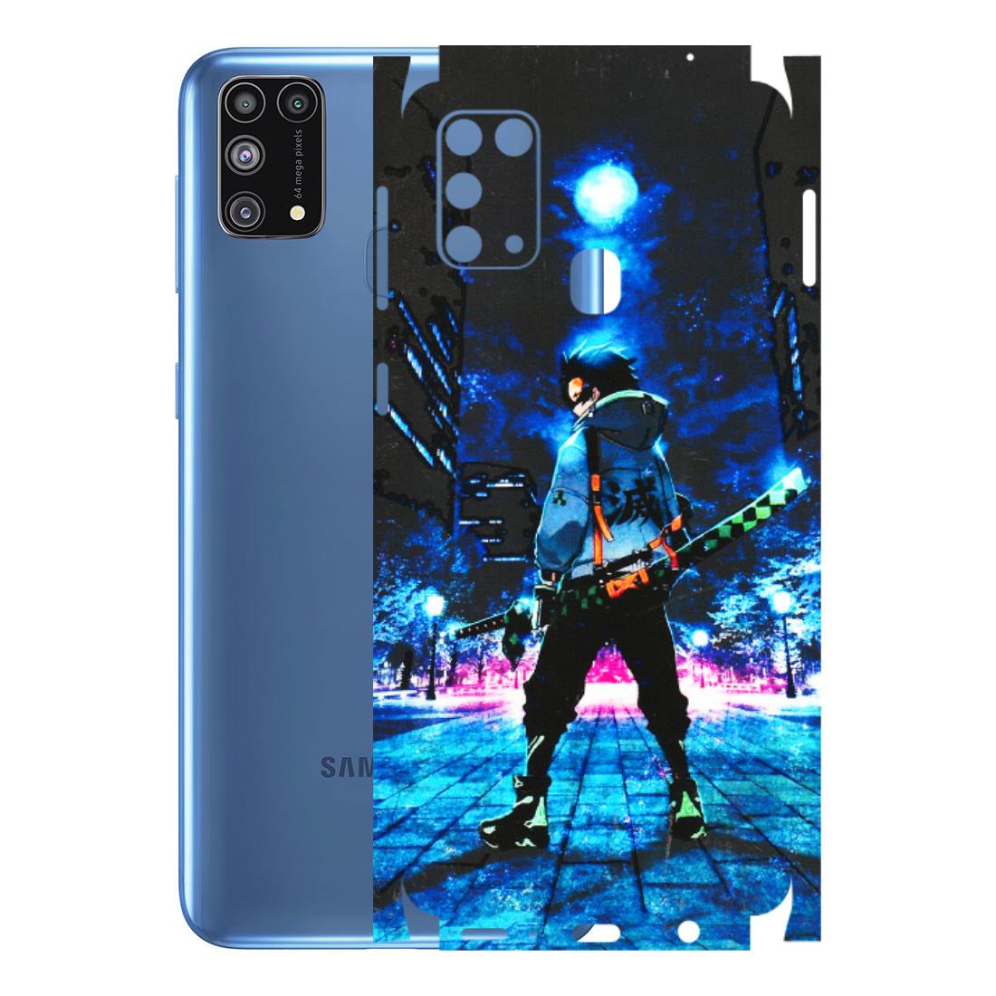 Samsung M/F/Note/Flip and C Phone Skins (All Models) - Demon Slayer Sword - 3D Embossed Finish (L-247) Samsung Galaxy M31