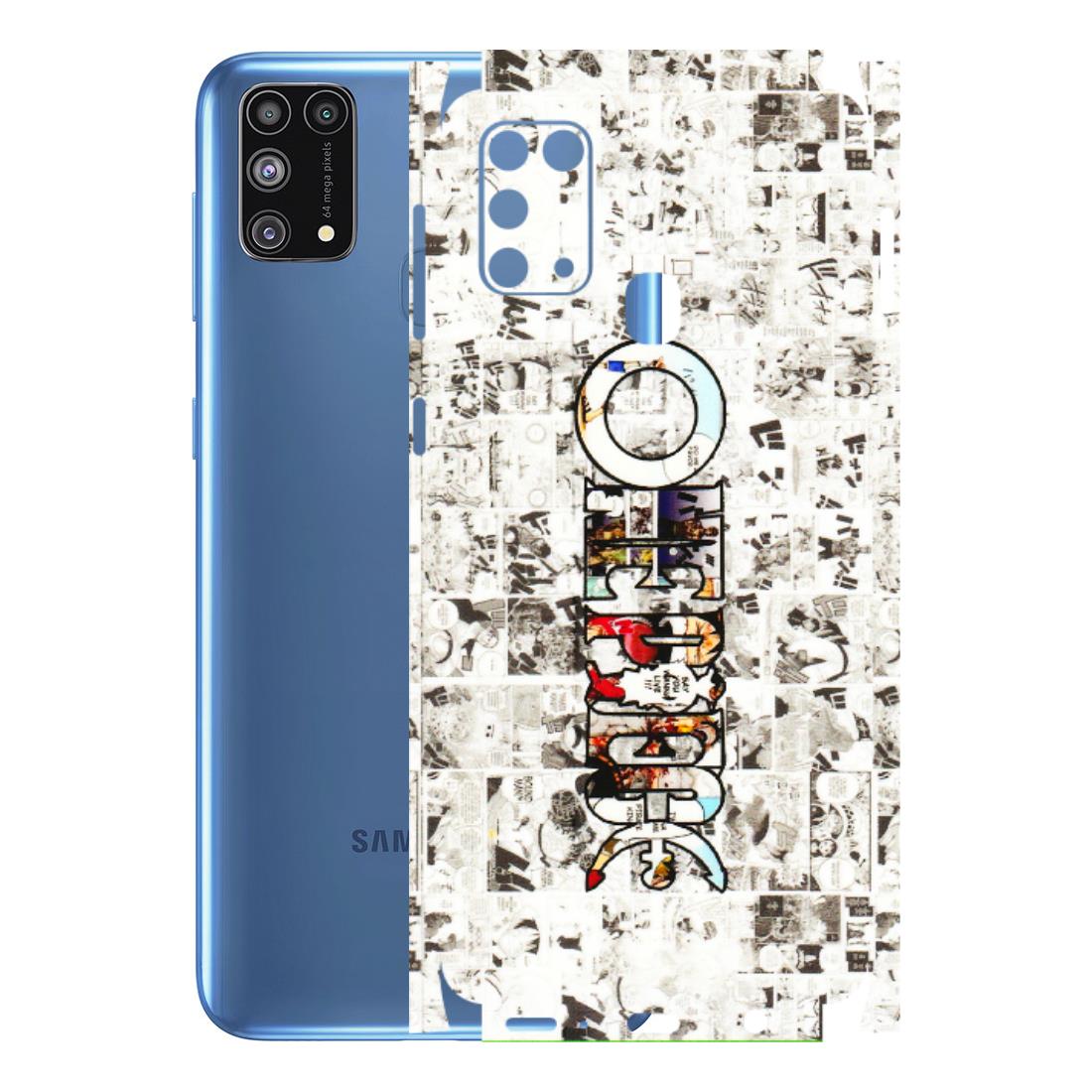 Samsung M/F/Note/Flip and C Phone Skins (All Models) - One Piece Manga - 3D Embossed Finish (L-26) Samsung Galaxy M31