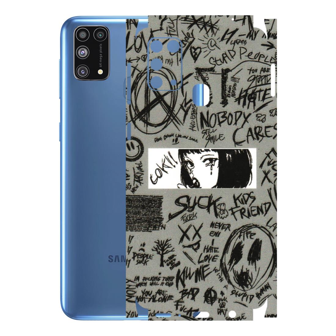 Samsung M/F/Note/Flip and C Phone Skins (All Models) - Never Have Love Anime - 3D Embossed Finish (L-260) Samsung Galaxy M31