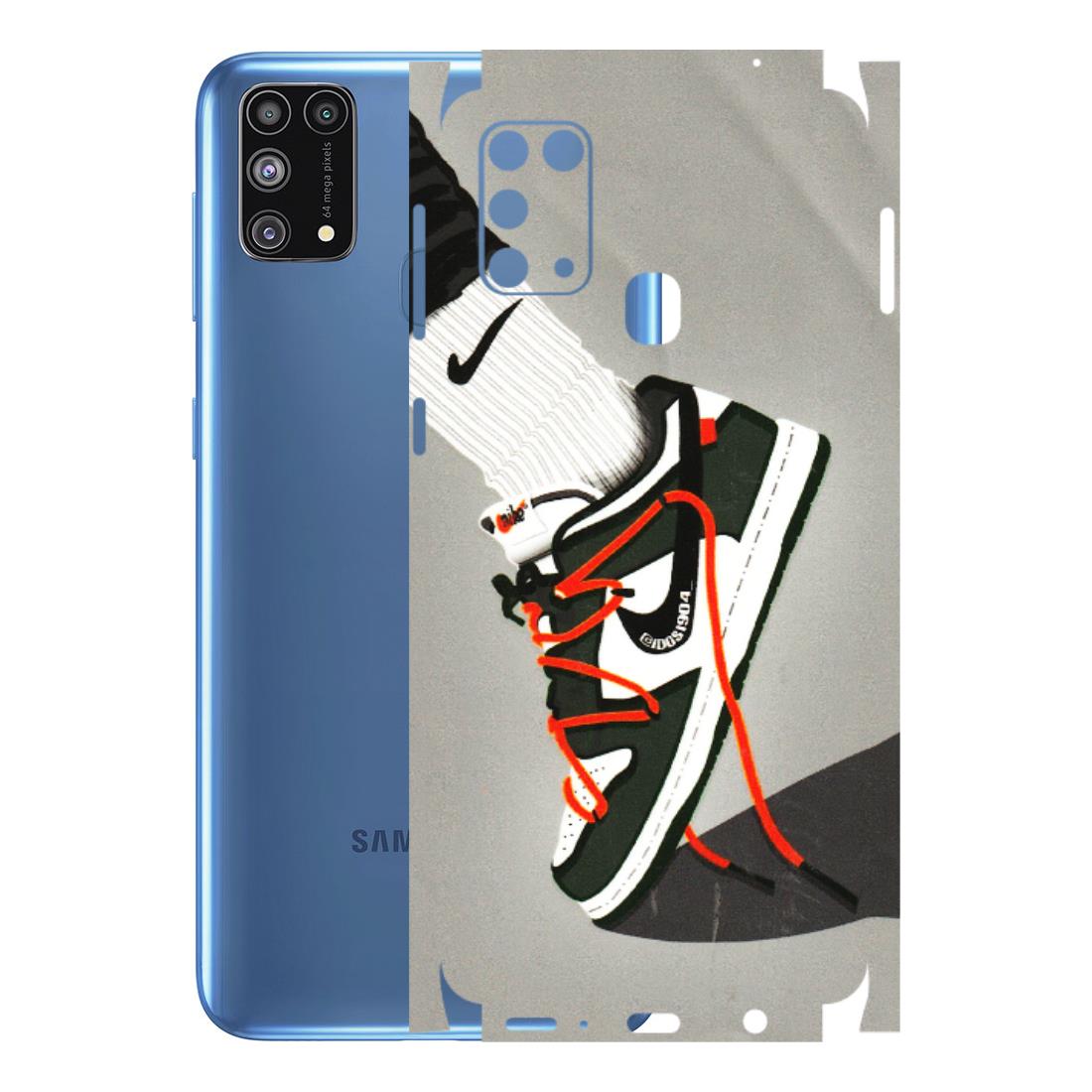 Samsung M/F/Note/Flip and C Phone Skins (All Models) - New Grey Sneaker - 3D Embossed Finish (L-261) Samsung Galaxy M31