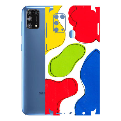 Samsung M/F/Note/Flip and C Phone Skins (All Models) - RGB Colour Paint - 3D Embossed Finish (L-284) Samsung Galaxy M31