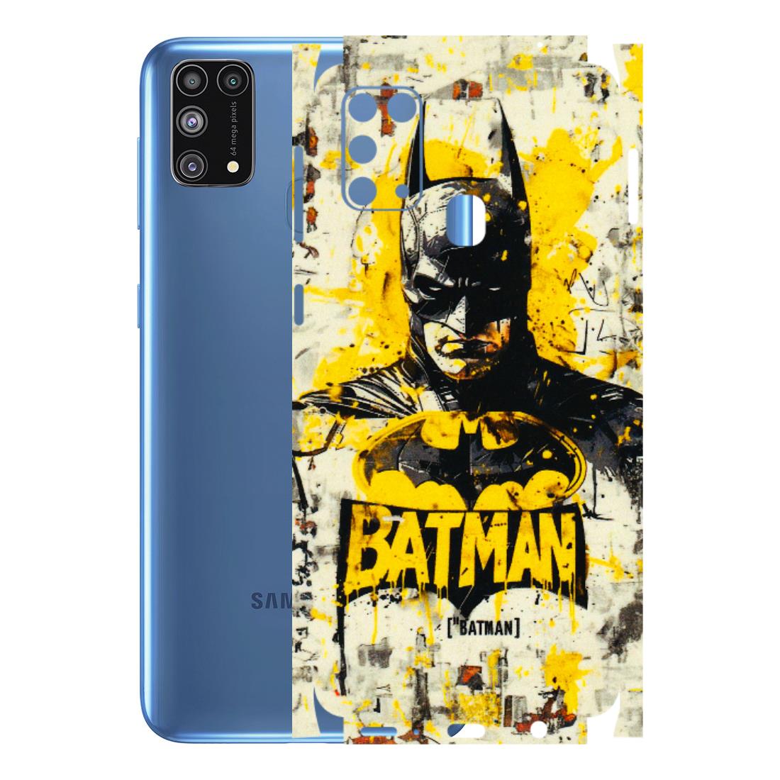 Samsung M/F/Note/Flip and C Phone Skins (All Models) - Batman Yellow BT - 3D Embossed Finish (L-304) Samsung Galaxy M31