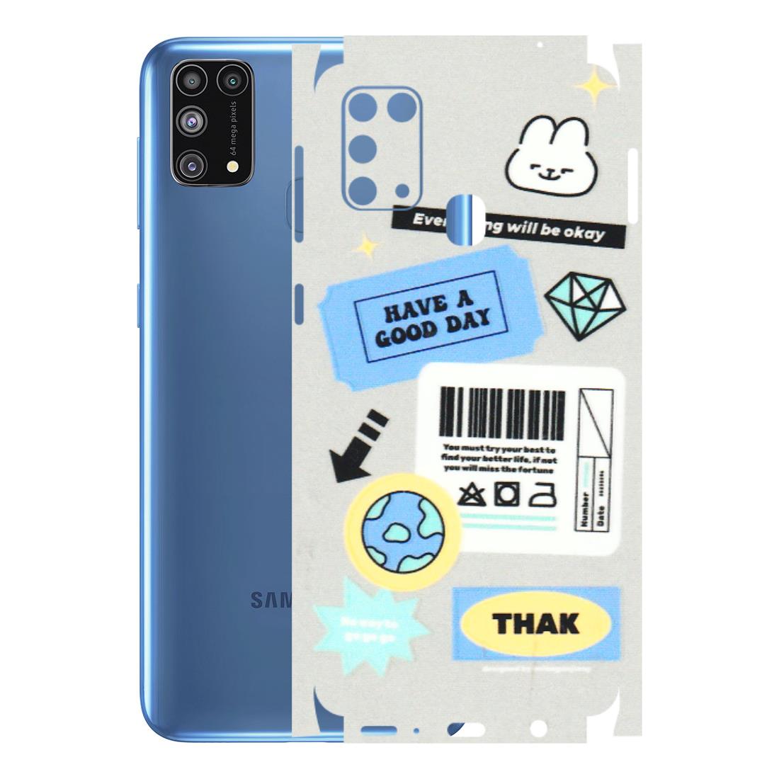 Samsung M/F/Note/Flip and C Phone Skins (All Models) - Will Be Okay Design - 3D Embossed Finish (L-316) Samsung Galaxy M31