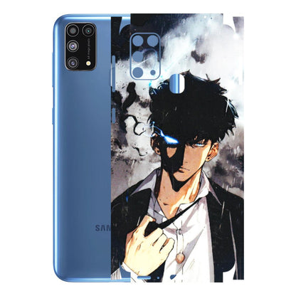 Samsung M/F/Note/Flip and C Phone Skins (All Models) - Sung Jinwoo Manhwa Anime - 3D Embossed Finish (L-328) Samsung Galaxy M31