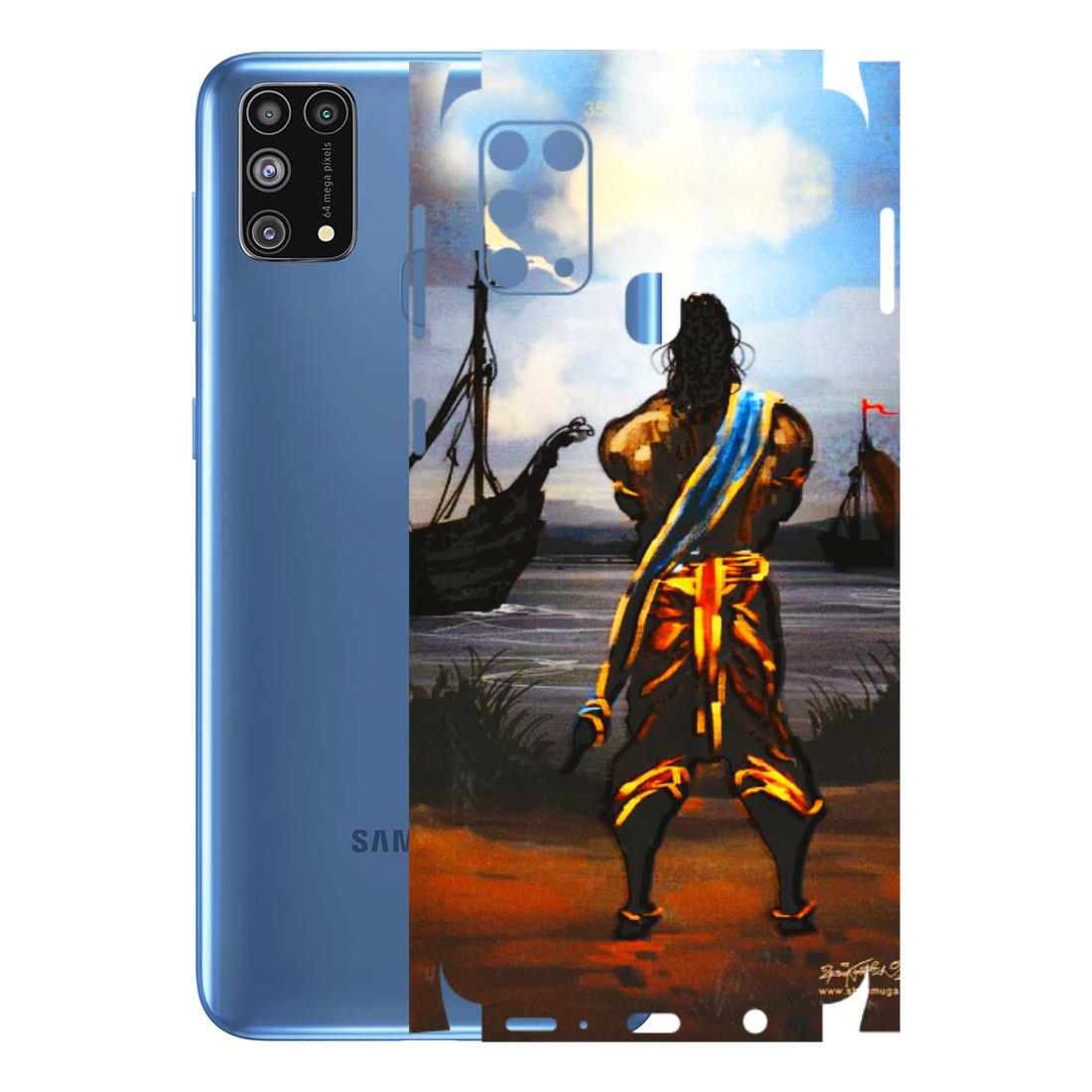 Samsung M/F/Note/Flip and C Phone Skins (All Models) - Heavenly God Figure - 3D Embossed Finish (L-34) Samsung Galaxy M31