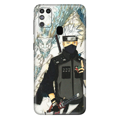 Samsung M/F/Note/Flip and C Phone Skins (All Models) - Kakashi Hatake Naruto Anime - 3D Embossed Finish (L-46) Samsung Galaxy M31