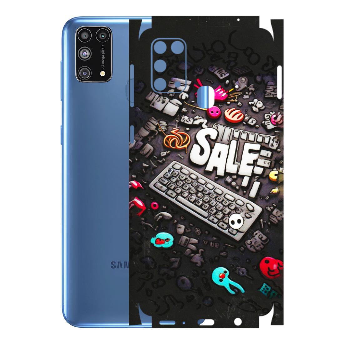 Samsung M/F/Note/Flip and C Phone Skins (All Models) - Gadgets Sale - 3D Embossed Finish (L-50) Samsung Galaxy M31