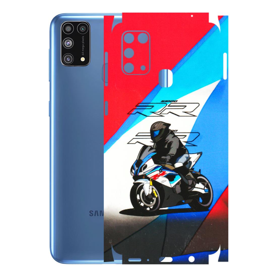 Samsung M/F/Note/Flip and C Phone Skins (All Models) - Bikers Love - 3D Embossed Finish (L-58) Samsung Galaxy M31