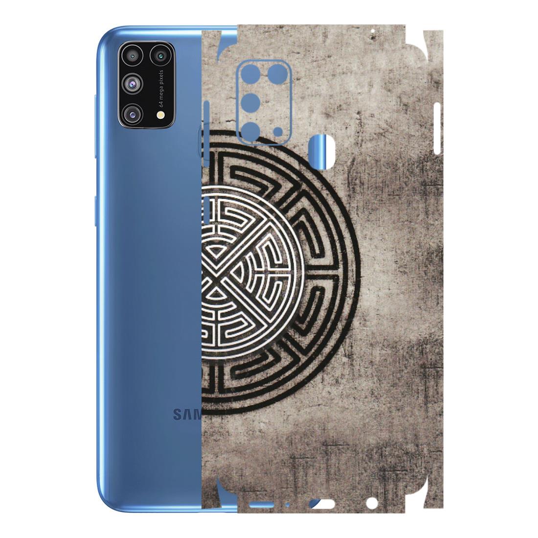 Samsung M/F/Note/Flip and C Phone Skins (All Models) - Mysterious Circular Design - 3D Embossed Finish (L-63) Samsung Galaxy M31