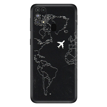 Samsung M/F/Note/Flip and C Phone Skins (All Models) - Never Ending Travel - 3D Embossed Finish (L-79) Samsung Galaxy M31