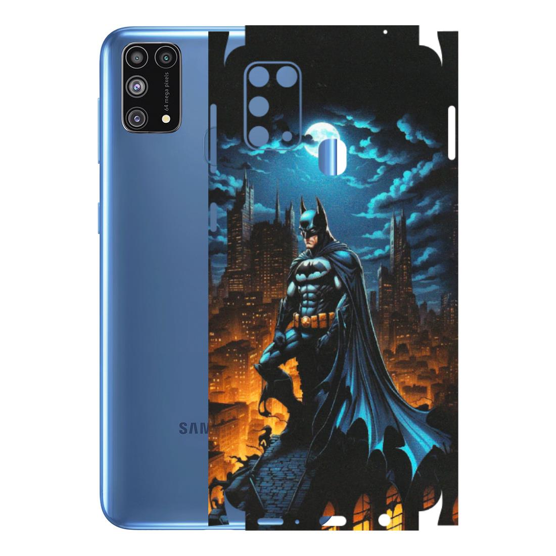 Samsung M/F/Note/Flip and C Phone Skins (All Models) - Batman Arkham City - Matte Finish (M-01) Samsung Galaxy M31