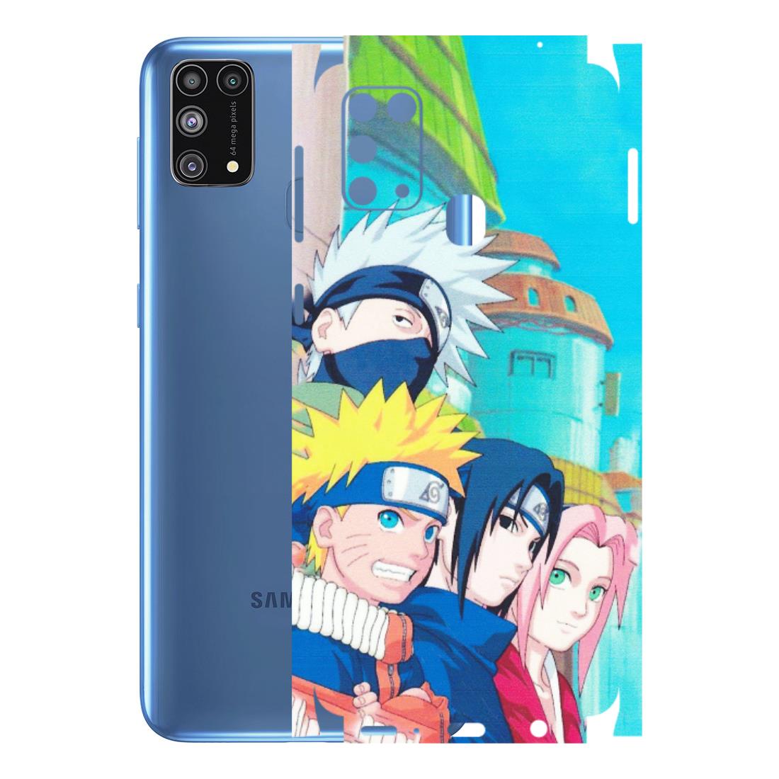 Samsung M/F/Note/Flip and C Phone Skins (All Models) - Team Minato And Kakashi - Matte Finish (M-101) Samsung Galaxy M31