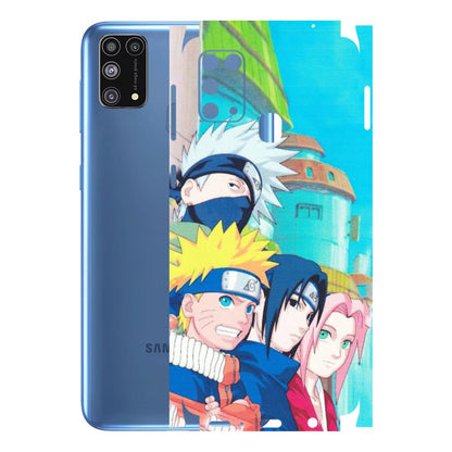 Samsung M/F/Note/Flip and C Phone Skins (All Models) - Team Minato And Kakashi - Matte Finish (M-101) Samsung Galaxy M31