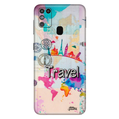 Samsung M/F/Note/Flip and C Phone Skins (All Models) - Travel The Wonders - Matte Finish (M-108) Samsung Galaxy M31