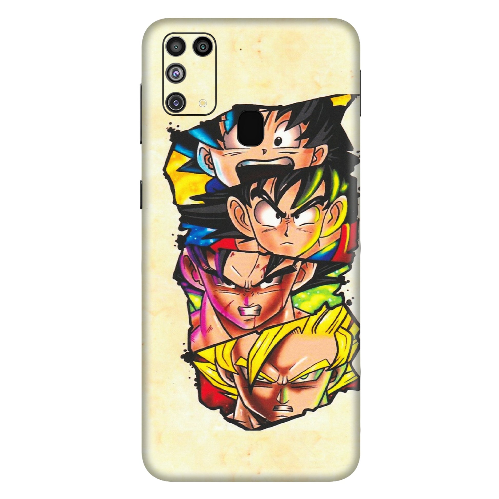 Samsung M/F/Note/Flip and C Phone Skins (All Models) - Angry Multi Anime - Matte Finish (M-113) Samsung Galaxy M31