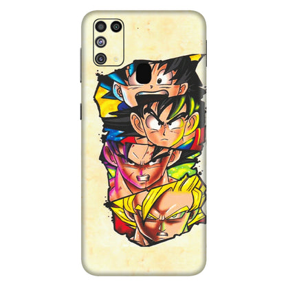 Samsung M/F/Note/Flip and C Phone Skins (All Models) - Angry Multi Anime - Matte Finish (M-113) Samsung Galaxy M31