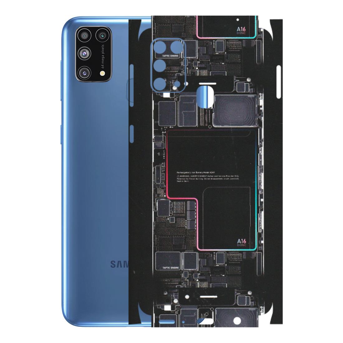 Samsung M/F/Note/Flip and C Phone Skins (All Models) - Motherboard Circuit Layout - Matte Finish (M-117) Samsung Galaxy M31