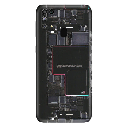 Samsung M/F/Note/Flip and C Phone Skins (All Models) - Motherboard Circuit Layout - Matte Finish (M-117) Samsung Galaxy M31