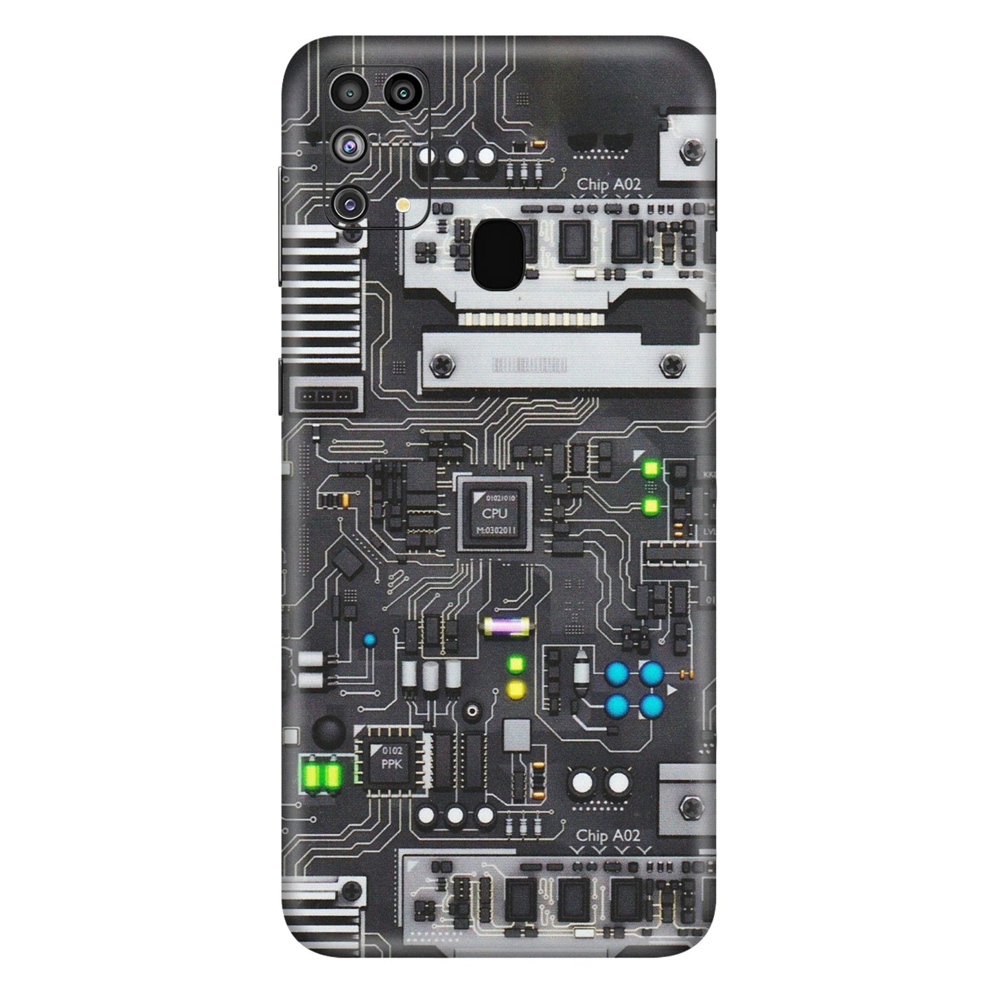 Samsung M/F/Note/Flip and C Phone Skins (All Models) - Motherboard Internals - Matte Finish (M-135) Samsung Galaxy M31