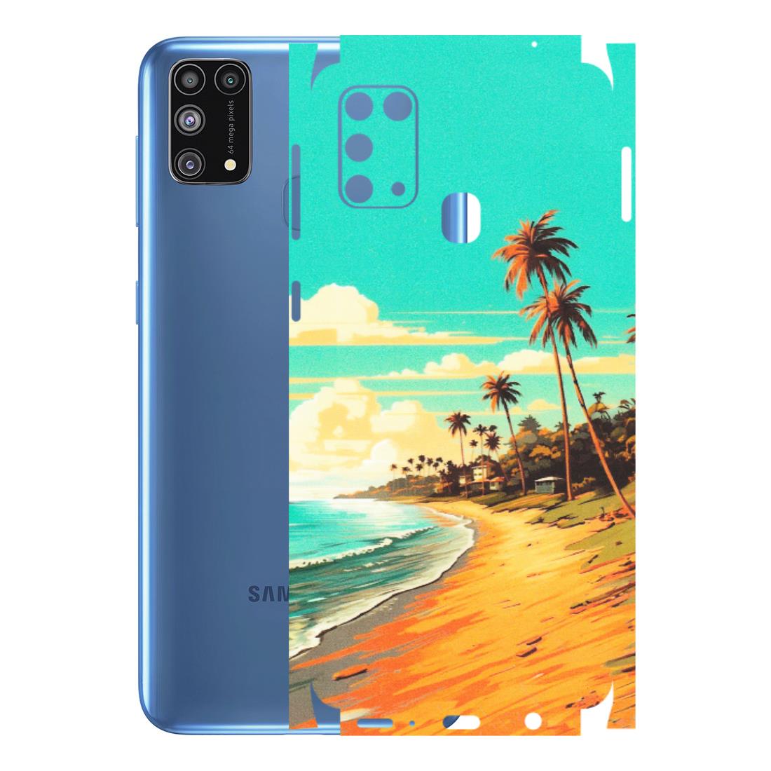 Samsung M/F/Note/Flip and C Phone Skins (All Models) - Miami Beach - Matte Finish (M-136) Samsung Galaxy M31
