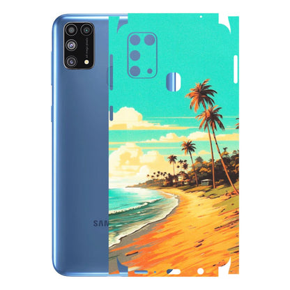 Samsung M/F/Note/Flip and C Phone Skins (All Models) - Miami Beach - Matte Finish (M-136) Samsung Galaxy M31