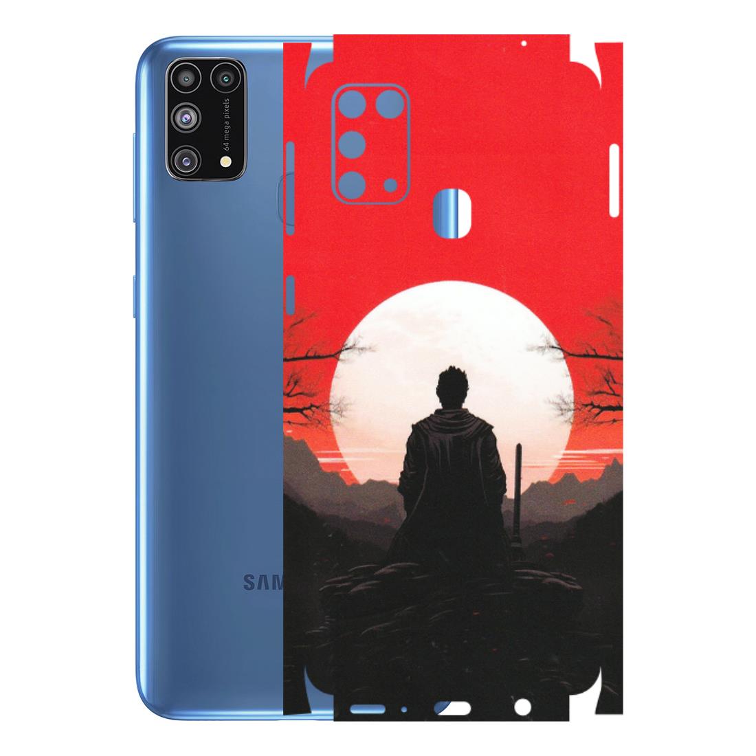 Samsung M/F/Note/Flip and C Phone Skins (All Models) - Samurai Anime - Matte Finish (M-141) Samsung Galaxy M31