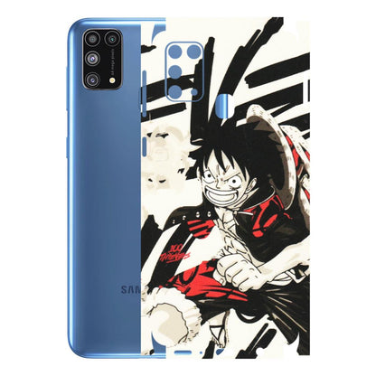 Samsung M/F/Note/Flip and C Phone Skins (All Models) - Monkey D.Luffy Manga Anime - Matte Finish (M-145) Samsung Galaxy M31