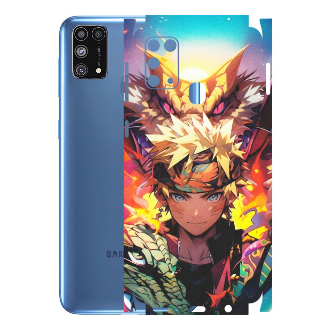 Samsung M/F/Note/Flip and C Phone Skins (All Models) - Angry Naruto Anime - Matte Finish (M-148) Samsung Galaxy M31